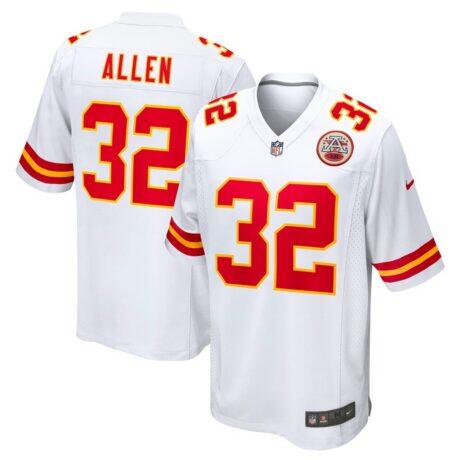 Marcus Allen Kansas City Chiefs Nike Retired Player Game Jersey - White - Front View