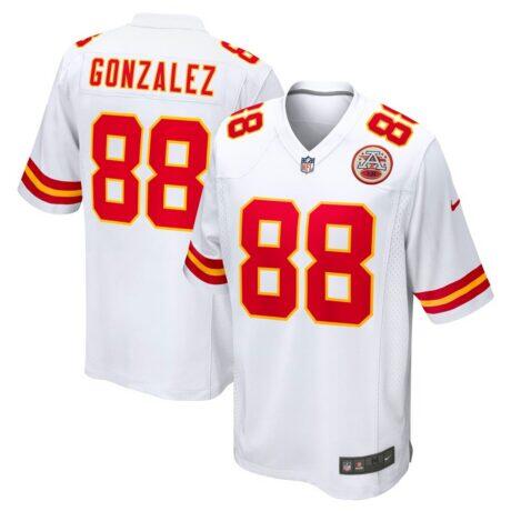 Tony Gonzalez Kansas City Chiefs Nike Retired Player Game Jersey - White - Front View