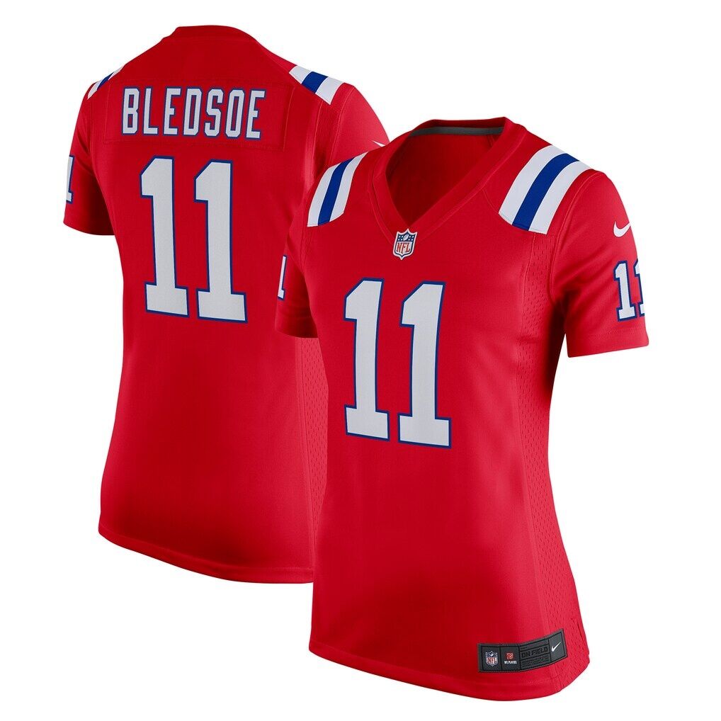 Drew Bledsoe New England Patriots Nike Women's Retired Game Jersey