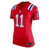 Drew Bledsoe New England Patriots Nike Women's Retired Game Jersey - Red - Side View