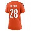 Corey Dillon Cincinnati Bengals Nike Women's Retired Game Jersey - Orange - Detail View
