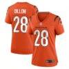 Corey Dillon Cincinnati Bengals Nike Women's Retired Game Jersey - Orange - Front View