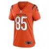 Chad Johnson Cincinnati Bengals Nike Women's Retired Game Jersey - Orange - Side View