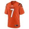 Boomer Esiason Cincinnati Bengals Nike Retired Player Alternate Game Jersey - Orange - Side View