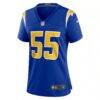 Junior Seau Los Angeles Chargers Nike Women's Retired Game Jersey - Royal - Side View