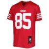 George Kittle San Francisco 49ers Youth Replica Jersey - - Side View