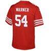Fred Warner San Francisco 49ers Nike Youth Game Jersey - - Detail View