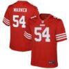 Fred Warner San Francisco 49ers Nike Youth Game Jersey - - Front View