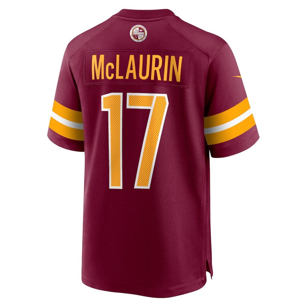 Terry McLaurin Washington Commanders Nike Youth Game Jersey - Burgundy