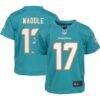 Jaylen Waddle Miami Dolphins Nike Preschool Game Jersey - - Front View