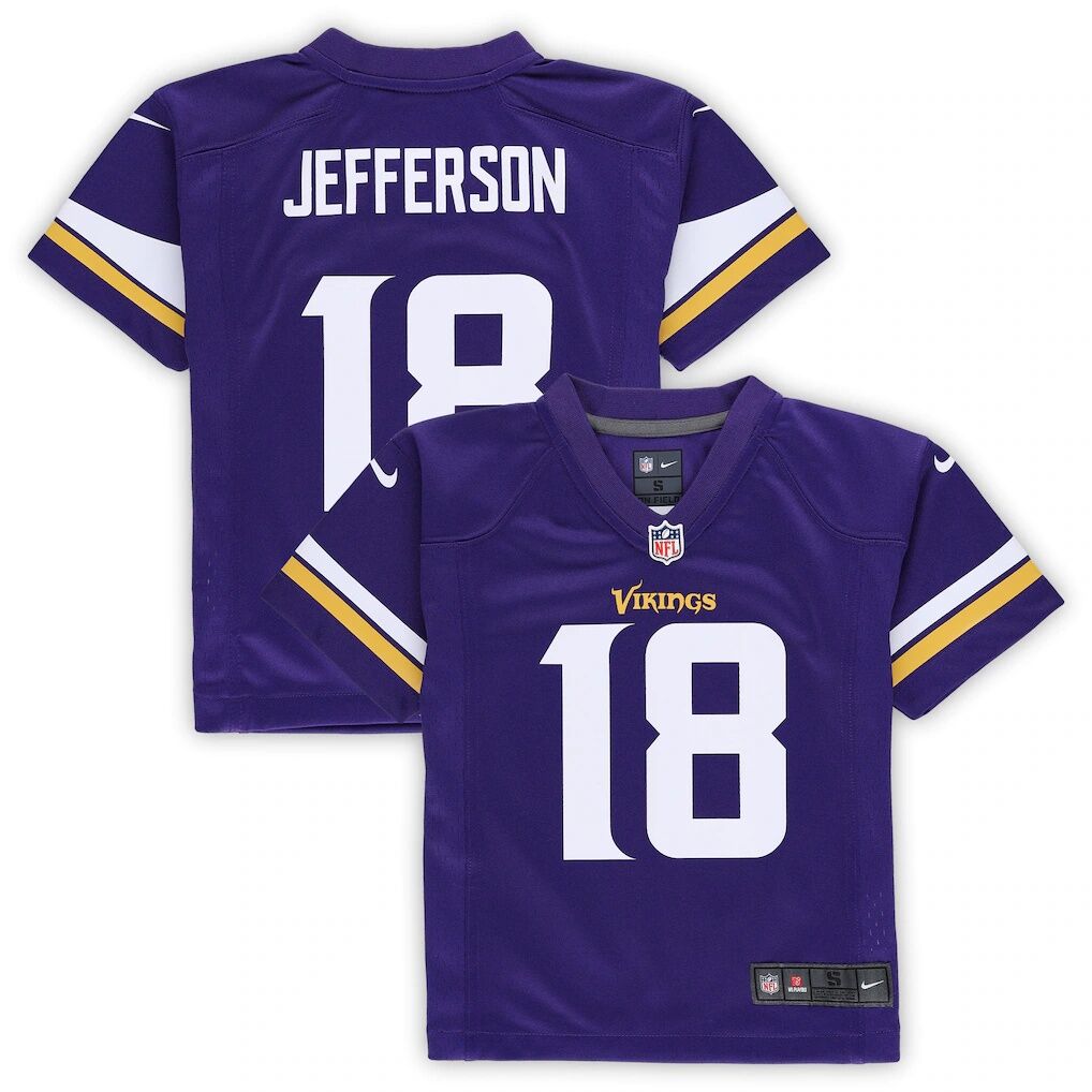 Justin Jefferson Minnesota Vikings Nike Preschool Game Jersey