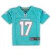 Jaylen Waddle Miami Dolphins Nike Toddler Game Jersey - - Side View