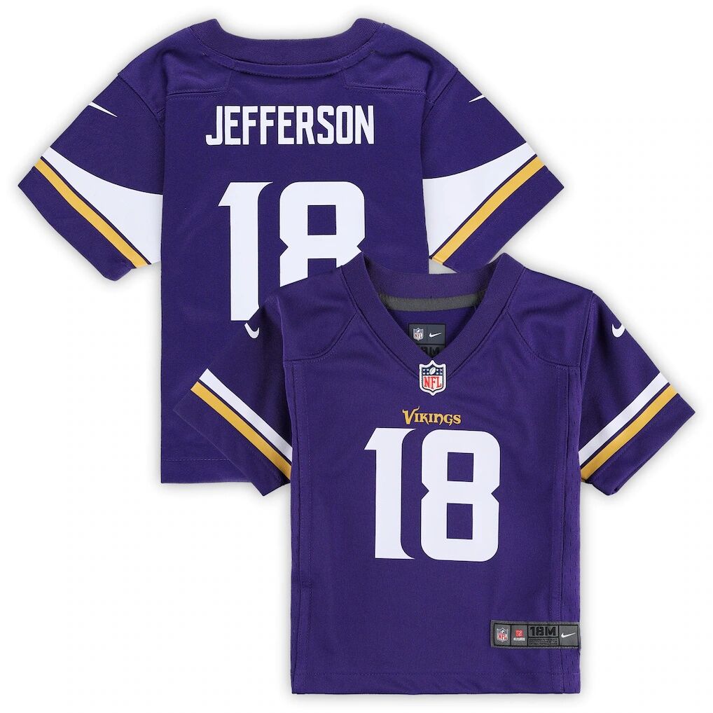 Justin Jefferson Minnesota Vikings Nike Infant Team  Player Game Jersey