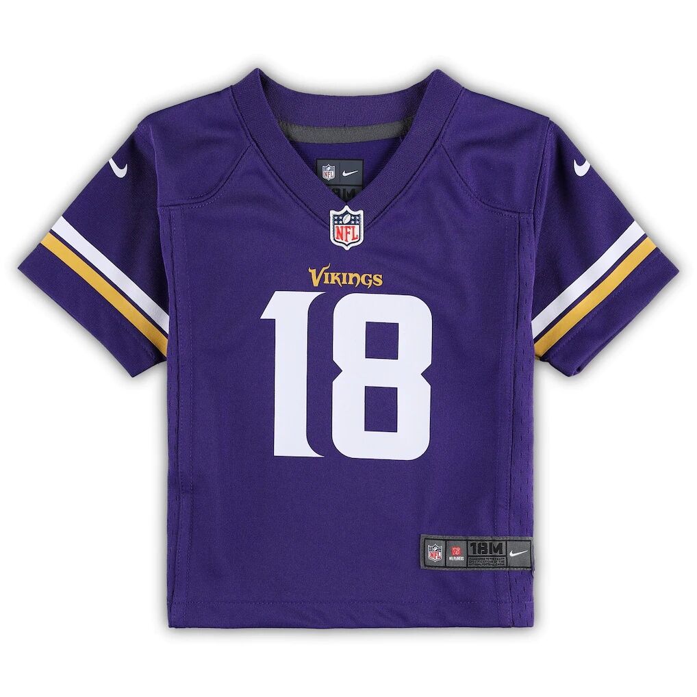 Justin Jefferson Minnesota Vikings Nike Infant Team  Player Game Jersey