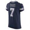 Trevon Diggs Dallas Cowboys Nike Vapor Elite Jersey - Navy - Detail View