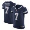 Trevon Diggs Dallas Cowboys Nike Vapor Elite Jersey - Navy - Front View
