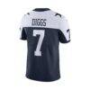 Trevon Diggs Dallas Cowboys Nike Alternate Vapor Limited Jersey - Navy - Detail View