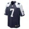 Trevon Diggs Dallas Cowboys Nike Alternate Game Team Jersey - Navy - Side View