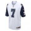 Trevon Diggs Dallas Cowboys Nike Alternate Game Team Jersey - White - Side View