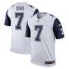 Trevon Diggs Dallas Cowboys Nike Legend Player Performance Top - White - Front View