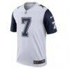 Trevon Diggs Dallas Cowboys Nike Legend Player Performance Top - White - Side View