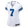 Trevon Diggs Dallas Cowboys Nike Women's Game Jersey - White - Side View