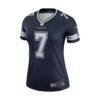 Trevon Diggs Dallas Cowboys Nike Women's Legend Player Performance Top - Navy - Side View
