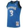 Stephon Marbury Minnesota Timberwolves Mitchell & Ness 1996/97 Hardwood Classics Swingman Jersey - Blue - Side View