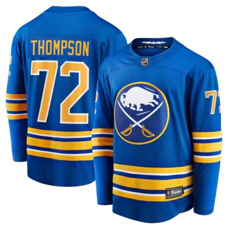 Tage Thompson Buffalo Sabres Fanatics Home Breakaway Player Jersey - - Front View