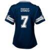 Trevon Diggs Dallas Cowboys Nike Girls Youth Game Jersey - Navy - Detail View