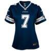 Trevon Diggs Dallas Cowboys Nike Girls Youth Game Jersey - Navy - Side View