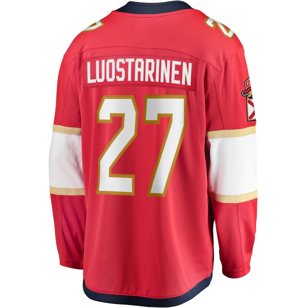 Eetu Luostarinen Florida Panthers Fashion7 Home Breakaway Player Jersey