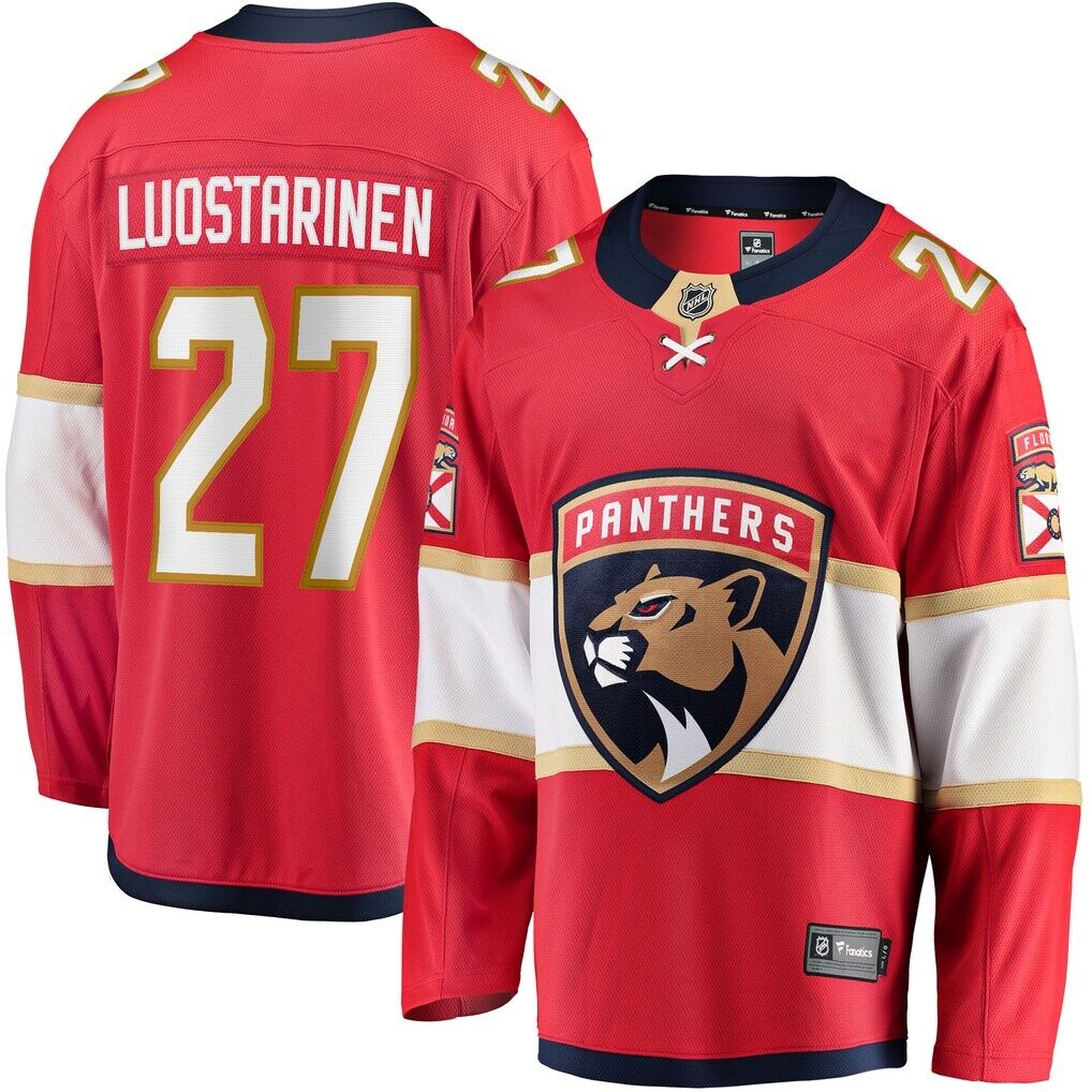 Eetu Luostarinen Florida Panthers Fashion7 Home Breakaway Player Jersey
