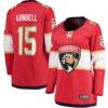 Anton Lundell Florida Panthers Fashion7 Women's Home Breakaway Player Jersey - Red - Front View