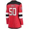 Nico Daws New Jersey Devils Fashion7 Women's Home Breakaway Player Jersey - Red - Detail View