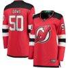 Nico Daws New Jersey Devils Fashion7 Women's Home Breakaway Player Jersey - Red - Front View