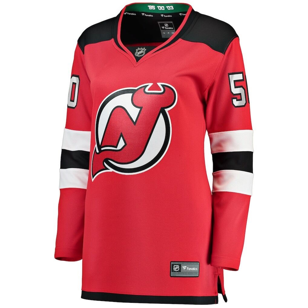 Nico Daws New Jersey Devils Fashion7 Women's Home Breakaway Player Jersey
