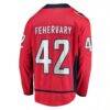 Martin Fehervary Washington Capitals Fashion7 Home Breakaway Player Jersey - Red - Detail View
