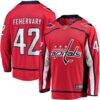 Martin Fehervary Washington Capitals Fashion7 Home Breakaway Player Jersey - Red - Front View
