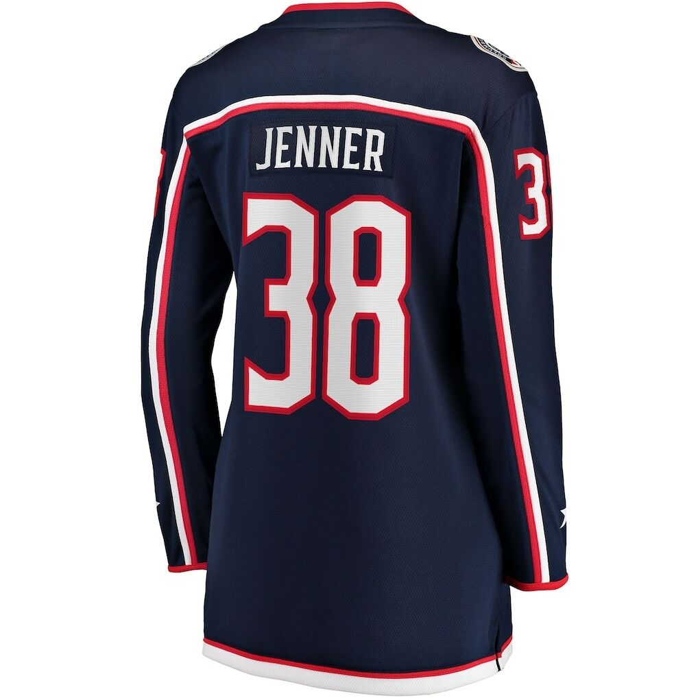 Boone Jenner Columbus Blue Jackets Women's Home Breakaway Player Jersey