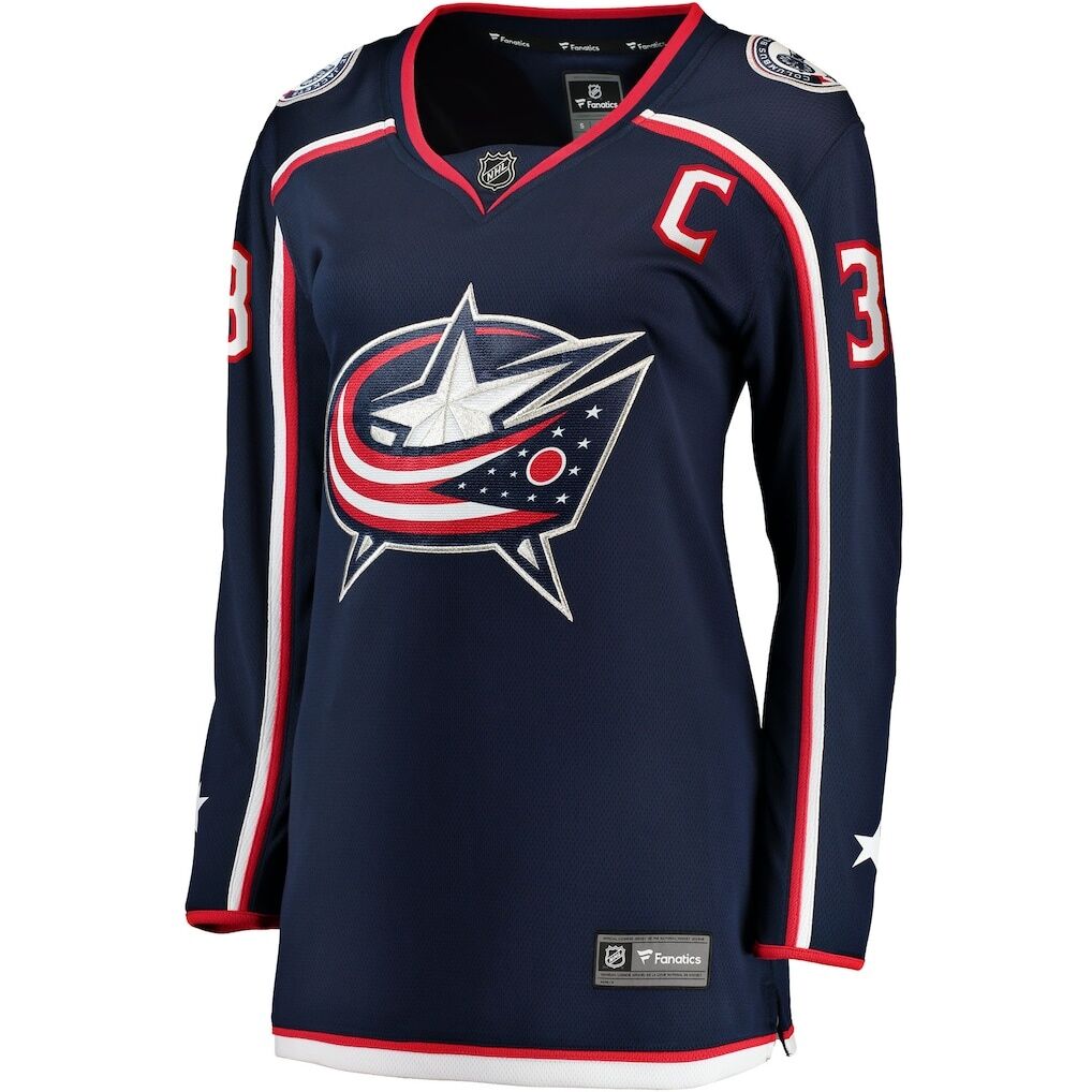 Boone Jenner Columbus Blue Jackets Women's Home Breakaway Player Jersey