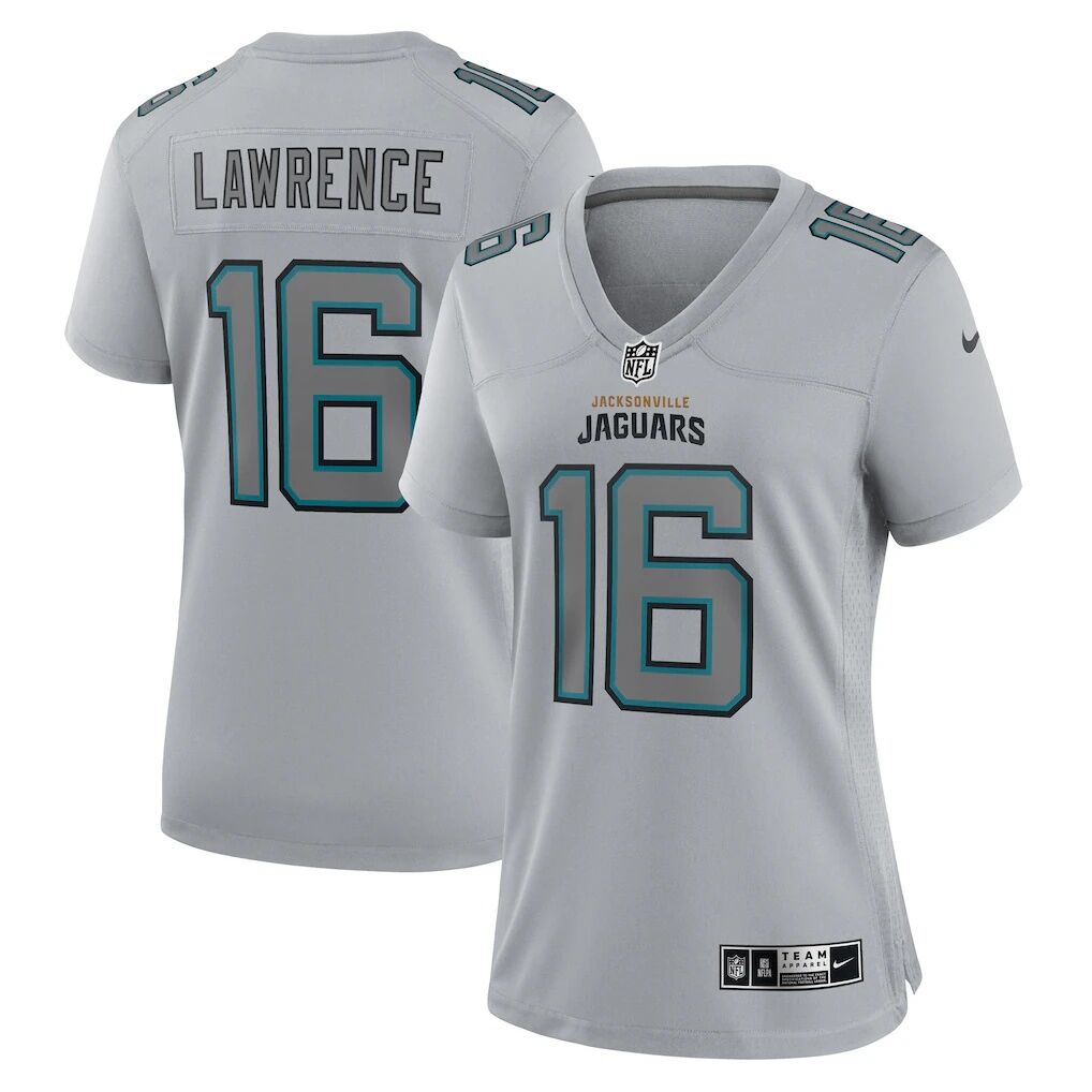 Trevor Lawrence Jacksonville Jaguars Nike Women's Atmosphere Fashion Game Jersey