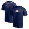 Houston Astros Hometown Collection Scoreboard Bull T-Shirt - Navy - Front View