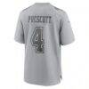 Dak Prescott Dallas Cowboys Nike Atmosphere Fashion Game Jersey - Gray - Detail View