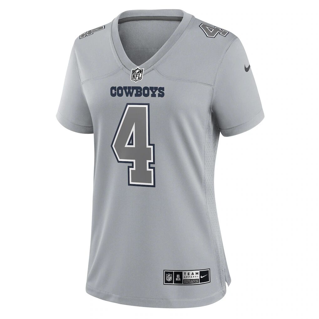 Dak Prescott Dallas Cowboys Nike Women's Atmosphere Fashion Game Jersey