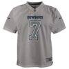 Trevon Diggs Dallas Cowboys Nike Youth Atmosphere Game Jersey - Gray - Side View
