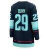 Vince Dunn Seattle Kraken Fashion7 Women's Home Breakaway Player Jersey - - Detail View