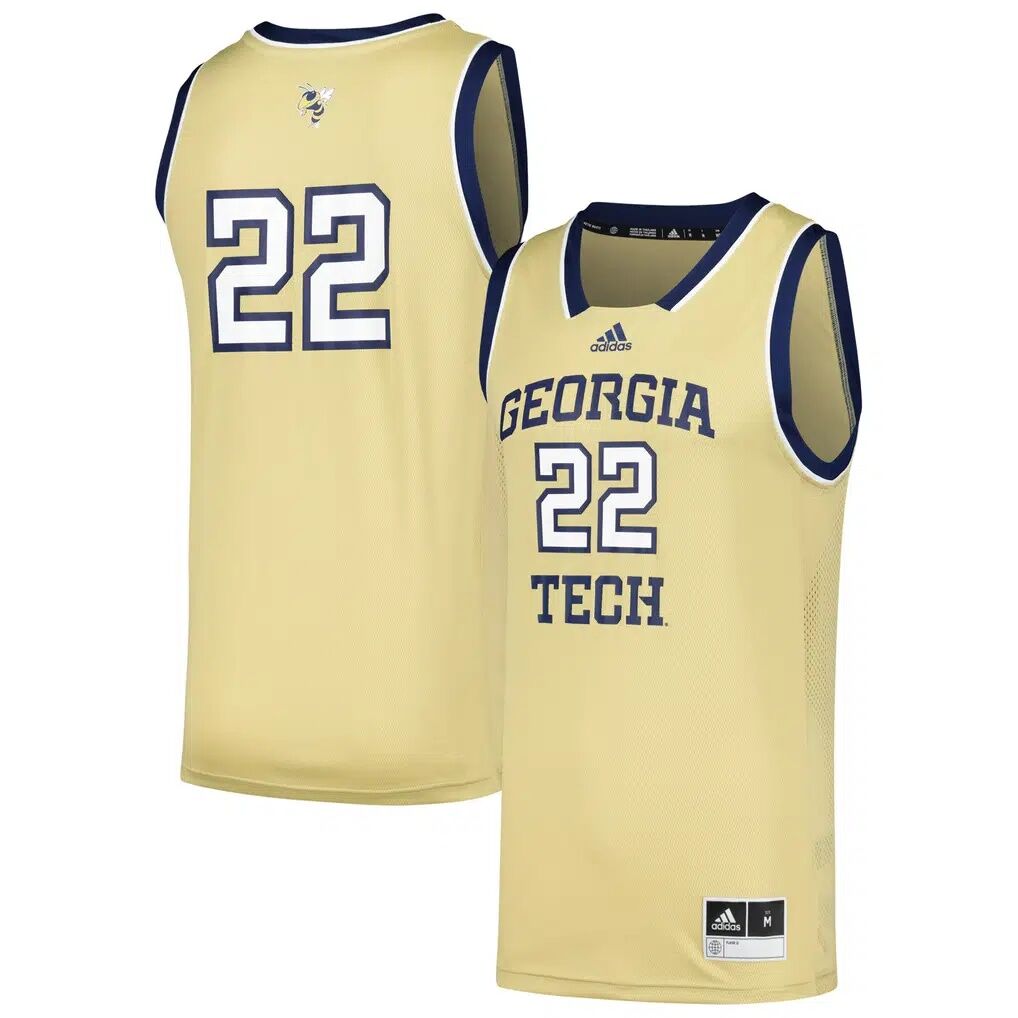 #22 Georgia Tech Yellow Jackets adidas Swingman Jersey