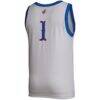 # Kansas Jayhawks adidas Swingman Jersey - Gray - Detail View