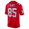 Hunter Henry New England Patriots Nike Game Alternate Jersey - Red - Detail View